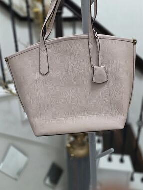 Michael Kors Pebbled Leather Tote in Blush Pink